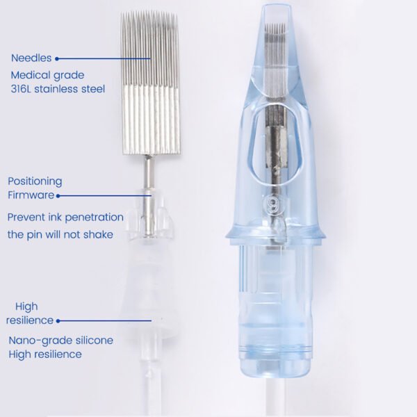 High Performance Tattoo Needles Cartridge for Vibrant Colors and Smooth Shading Effects - Image 3